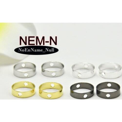 20pcs ZHU RU 10*2.2mm annulation ring Round circle shape Charms Making earring Clothes bag shoes jewelry Connector accessorie