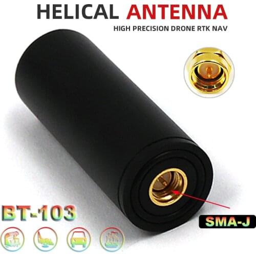 BEITIAN NEW 3-18V drone UAV RTK spiral antenna BEIDOU GLONASS GALILEO GPS antenna SMA-J BT-103