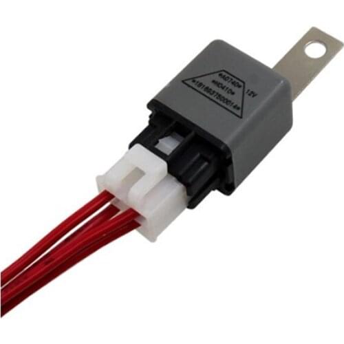 Automotive Relay With Wiring Harness Socket 12V 4pin Auto Relays for car Air conditioning