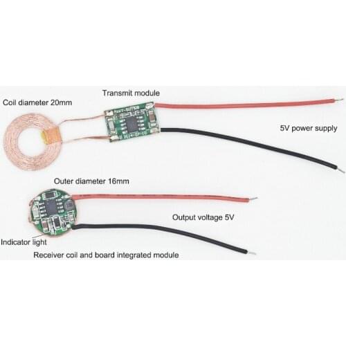 Wireless Power Supply Module For Circuit Simple And Direct Use Of Electric Toothbrush Wireless Charging Module