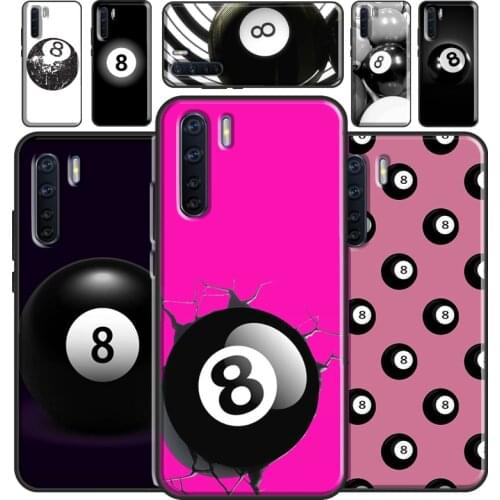 Eight Ball Case For OPPO A31 A53 A5 A9 2020 A52 A72 A83 A91 A93 A15 A3S A5S A1K Reno2 Z Phone Cover