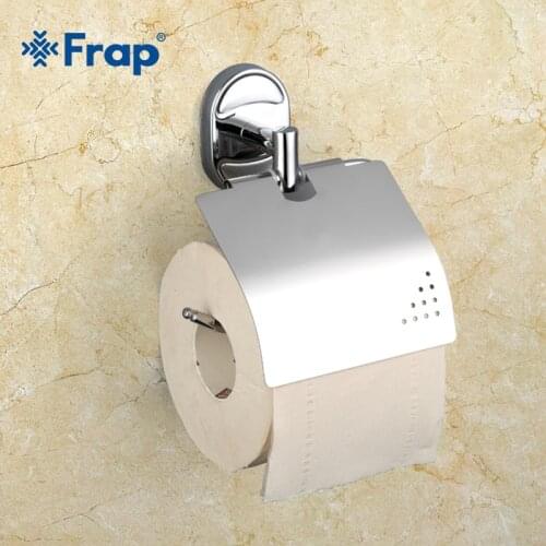 Frap Stainless steel toilet Paper Holders Antique Finish Paper Holder Tissue Roll Holder Wall Mounted Bathroom Accessories F1903