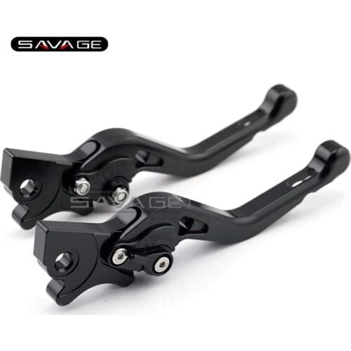 For GILERA Runner 200 2003-2008, Runner 125 1997-2002 Black Motorcycle Billet Aluminum Adjustable Short Left Right Brake Levers