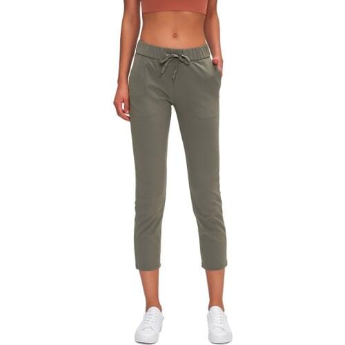 Summer Hot Sale Women Sports Pants Yoga Leggings Fitness Casual Running Drawstring Jogging Quickdrying Breathable Gym Trousers