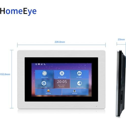 720P HD WiFi IP Video Door Phone Video Intercom (monitor only) works with our own system only