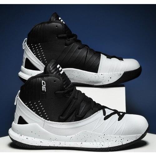 High Quality Basketball Shoes Men Sneakers Boys Basket Shoes Autumn High Top Anti-slip Outdoor Sports Shoes