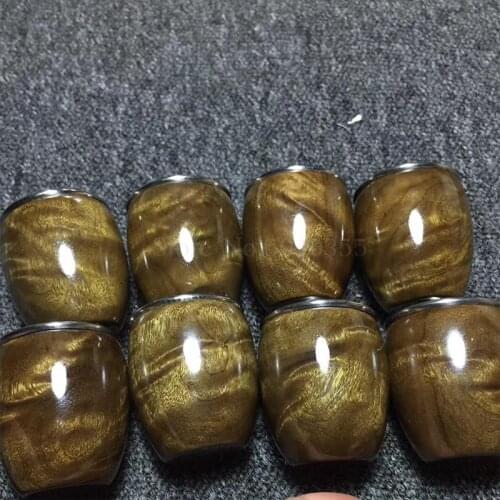 Nanyin Shenmu small wine glass hand-made whole material hollowed out mahogany wood carving craft gift ornaments