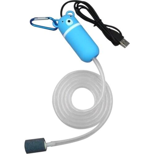 2020 New Portable Mini USB Aquarium Oxygen Pump Powerful Mute Energy Save Compressor Fish