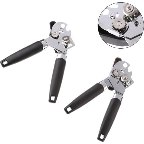 2020 New High Quality Stainless Steel Cans Opener Professional Ergonomic Manual Can Opener Side Cut Manual Can Opener