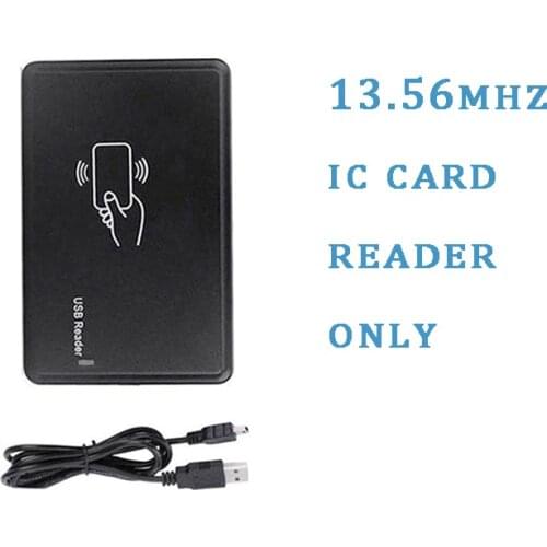 13.56mhz Rfid Ic Uid USB Port Reader Ic Smart Card Only Reader Dual-Color Machine Support Windows Linux Moc Ios Android System