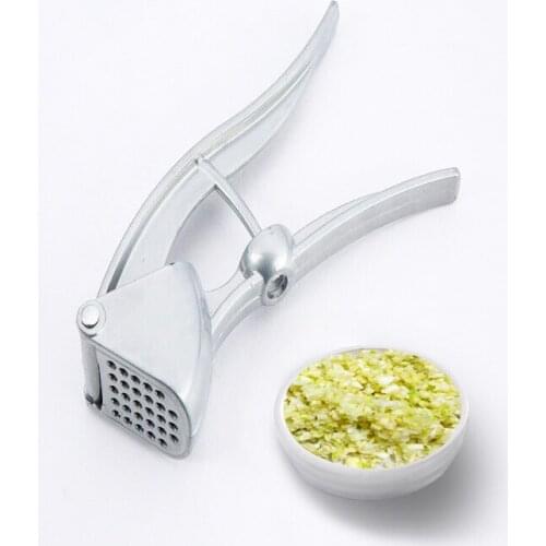 Aluminum Alloy Manual Garlic Masher Hand Squeeze Garlic crusher chopper cutter Slicer Grater Dicing Slicing Vegetable Tools