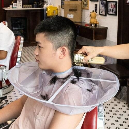 Family Haircut Hair Stowage Cloak Adult Children Haircut Dust Cover Barber Shop Tools Barber Apron Shave Multifunctional E11733
