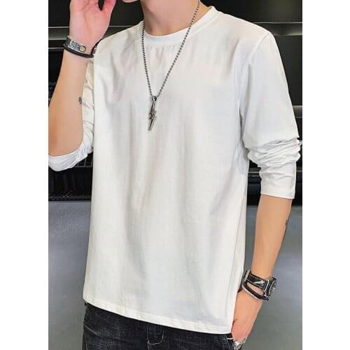 Xiao Longsleeve SL #?? 2020 Male Black Gold Clothes Brand YSMILE Y Men Black Sleeve Long Shirts