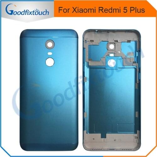 Battery Back Cover For Xiaomi Redmi 5 Plus Housing Case For Redmi5 Plus 5P Battery Cover Replacement