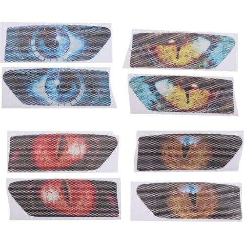 2pcs Motorcycle Headlight Eye Graphic Decal Sticker for CBR600RR 2013-2018