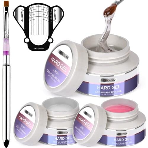 30ml Nail Phototherapy Glue for LED/UV Gels Strengthen Nail Extension No Bubbles vernis Gel Nail Art Prolong Forms Nail glue