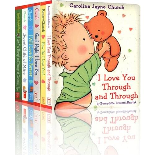 6 Books Caroline Jayne Church Childrens Enlightenment Picture Book Help Child Be Reader Early Education Learning Gift