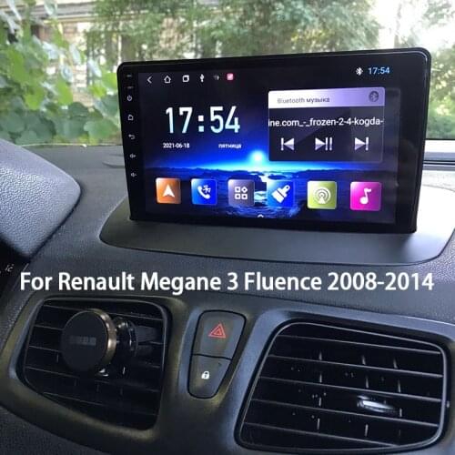 9" IPS 2 Din Android 9.0 Car Radio GPS Navigation Multimedia Audio Player For Renault Megane 3 2 2002-2009 Quad-Core Wifi DVD