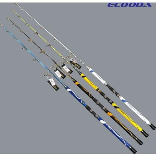 Free Shipping ECOODA CHEETAH II jigging rod ECJ II 1.52-1.70m 150g-500g BOAT ROD JAPAN FUJI SIC GOLD GUIDE Special sale
