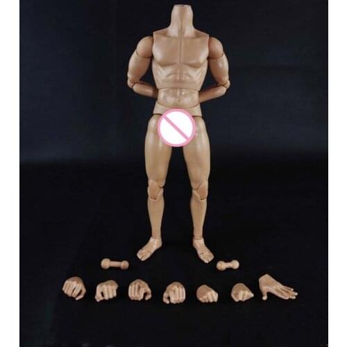 Action figure toys 1:6 Scale Nude Male Body Figure Muscle Man Soldier Model Toys for 12" Action Figure Doll Accessories
