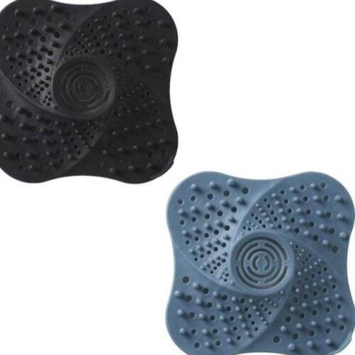 Anti-Block Floor Drain Silicone Sucker Sewer Outfall Strainer Sink Filter Kitchen Sink Drain Round Floor Drain Cover Plug Water