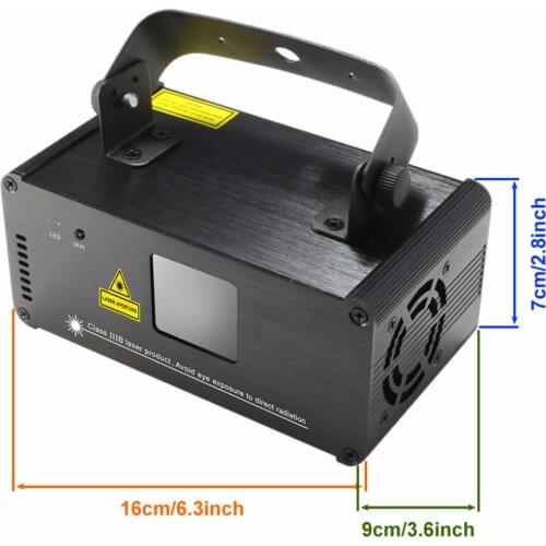 Mini 50mW Green Beam Laser DPSS Lights Scanner DMX Wireless Remote PRO Lamp DJ Disco Party Stage Projector Show Lighting G50