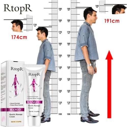 RtopR Mango Pure Natural Health Massage Increases Body Growth Higher Health Massage Cream Foot Care Products Promote Bone Growth