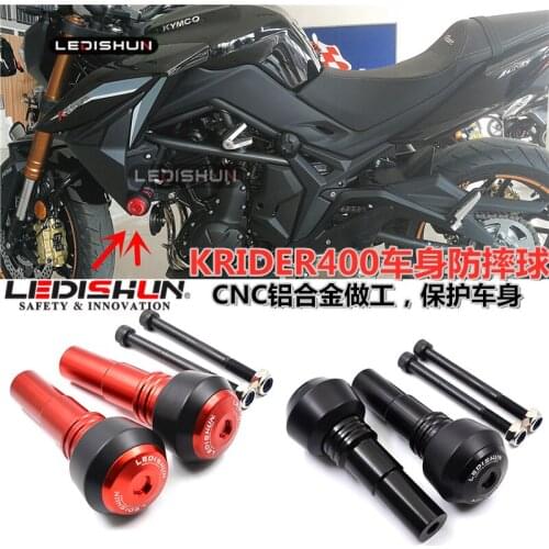 Motorcycle CNC Falling Protection Crash Protector Frame Slider for KYMCO K-RIDER 400 2018-2020