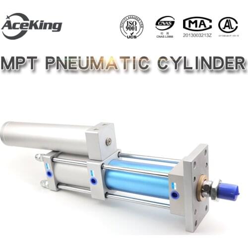 MPT Pneumatic booster cylinder mpt1t3t 5T 8t10t hydraulic cylinder pneumatic booster cylinder 63 / 80 / 100 * 150 / 20