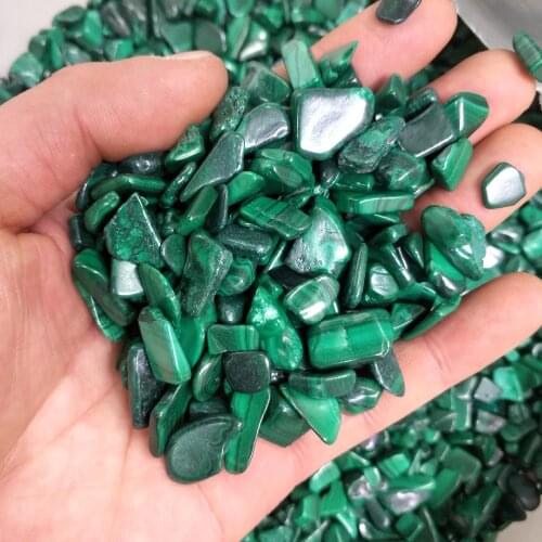 500g Natural malachite tumbled stone Polished Gemstone for room decoration wedding decoration aquarium