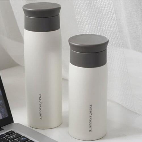 Simple Literary Ins Frosted Insulation Cup Harajuku Style Stainless Steel Water Cup Male and Female Students Large Capacity Cup