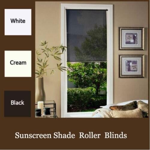 MODERN SCREEN SHADE ROLLER BLINDS - CHOOSE YOUR COLOR and SIZE. TOP QUALITY