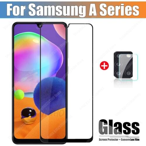 HD Camera Protective Glass For Samsung Galaxy A41 A40 A01 A42 A10 A11 A20 A21 A21S A30 A30S A31 A50 A51 A71 A90 Screen Protector