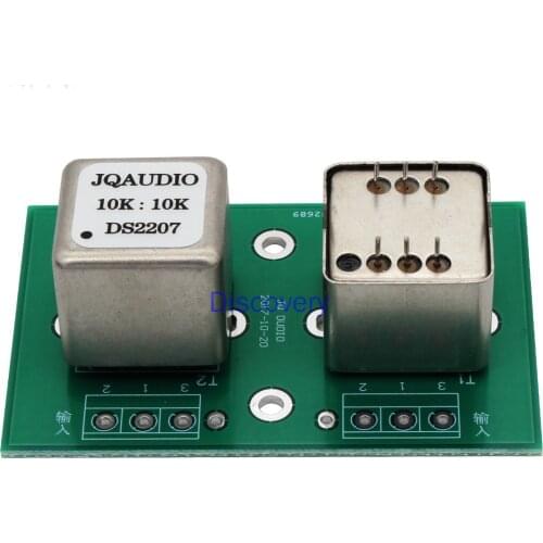 10K: 10K Permalloy Audio Isolation Transformer Balanced and Unbalanced Conversion Audio Isolator