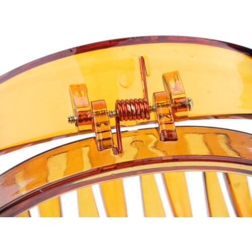 2PCS Bridal Wedding Prom Banana Hair Claw Shower Hair Clip Grip Clamp Clasp