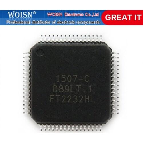 2pcs/lot FT2232HL FT2232H FT2232 LQFP-64 New original In Stock