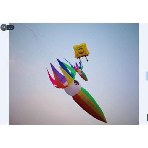 3D windsock soft kite Horse kite high quality chinese dragon cerf volant vlieger flying kites for adults ripstop toy wholesalers