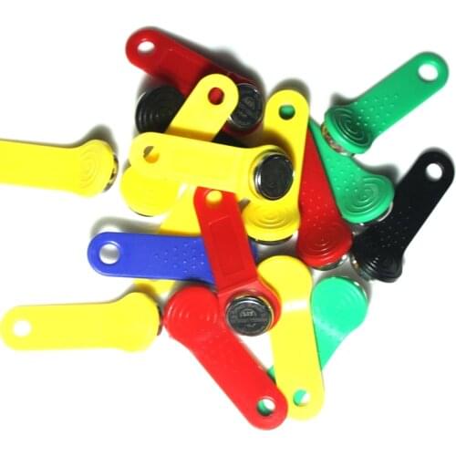 50PCS DS1990A F5 TM Tag Serial Num read-only I-Button electronic key IB tags