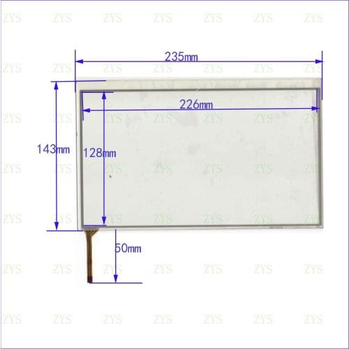AK3230 10.1 inch touch screen 235mm*143mm General touch screen 235*143 A new 4 wire resistive touch screens