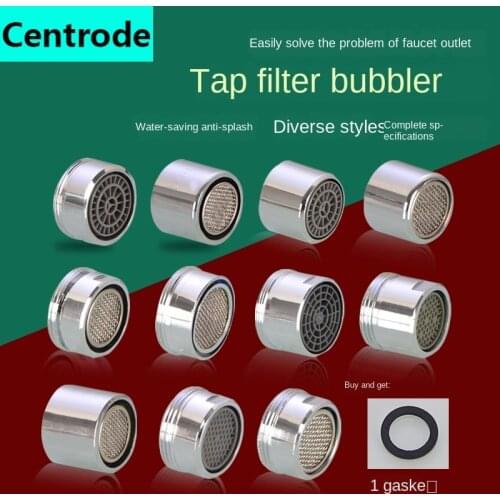 Faucet bubbler kitchen dish basin bathroom basin filter mouthpiece foam splash-proof spout fitting