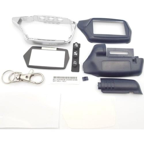 Starline C9 case keychain for Russia version starline C9 C4 C6 lcd two way car remote Twage C9 key fob cover