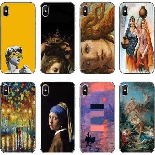 Famous painting Adorable Accessories Phone Case For Samsung Galaxy M30 J8 J7 J5 Pro J6 J4 Prime A6 A8 A9 Plus J3 2018 2017