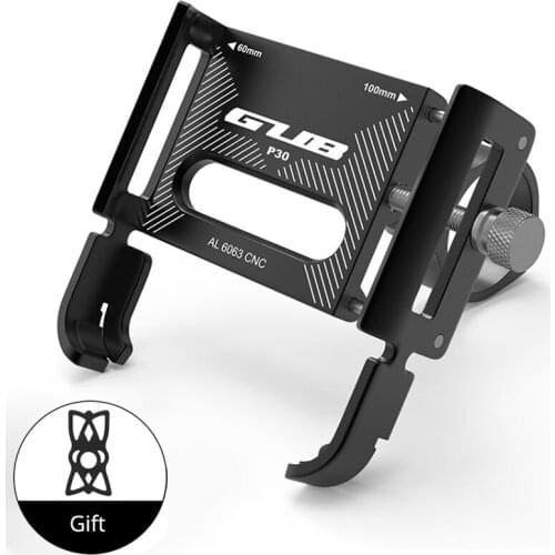 GUB Phone Holder for Bike Universal Bicycle Handlebar Stand for 3.5-7.0 inch Mobile Motorcycle Smartphone Support Mtb Mount