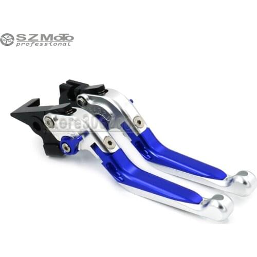 For YAMAHA TDM900 TDM 900 2012-2014 2013 Front Rear Brake Lever Motorcycle Adjustabale Folding Extendable Motorcycle Parts