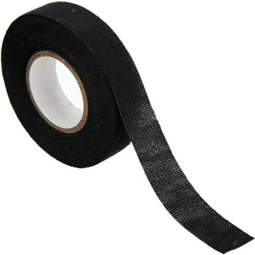 Electrical Insulating Flannel Tape 1 Roll Automotive Electrical Wire Harness Heat Proof Cloth Tape 32mm*25m