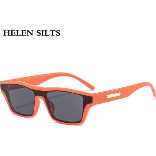 Square One Piece Sunglasses Women Men Vintage Travel Punk Sun Glasses Men Brand Designer Retro Eyewear Oculos Lunette De Soleil