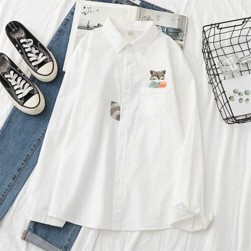 L. JX Blouses With Embroidery