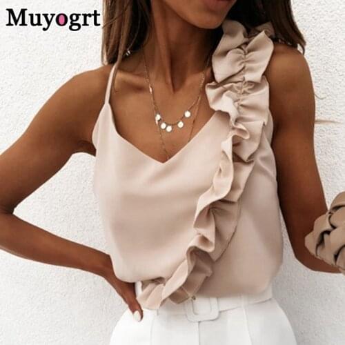 Muyogrt Sleeveless Blouses