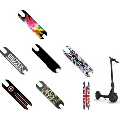 DIY Scooter Pedal Footboard Sandpaper Sticker For XIAOMI Mijia M365 Electric Skateboard Anti-slip Protective Skate Stickers Part