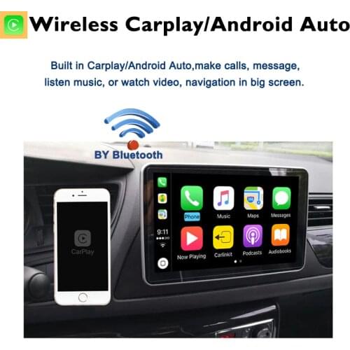 Carplay Car Play Android AUTO car dvd player support the Iphone and Android phone Built in the motherboard